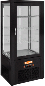 Витрина настольная Hicold VRC 100 Black холодильная в компании ШефСтор