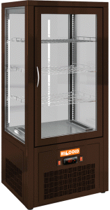Витрина настольная Hicold VRC 100 Brown холодильная в компании ШефСтор