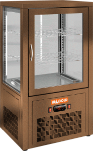 Витрина настольная Hicold VRC 70 Bronze холодильная в компании ШефСтор