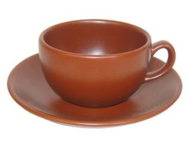 Чайная пара керамическая Elgava 22Е722 Brown в компании ШефСтор